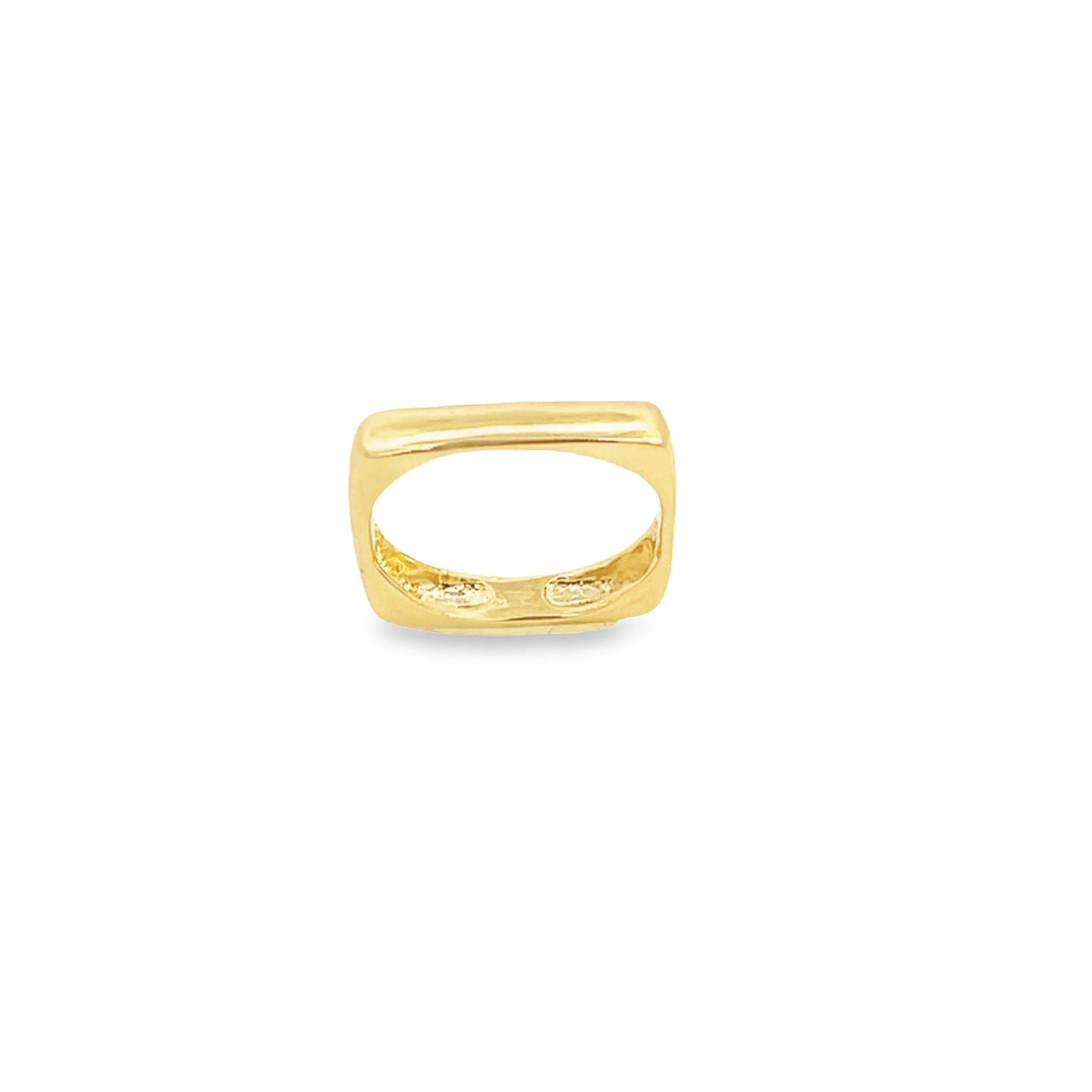 Thin Square Stackable Ring (D127A)