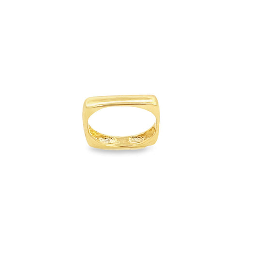 Thin Square Stackable Ring (D127A)